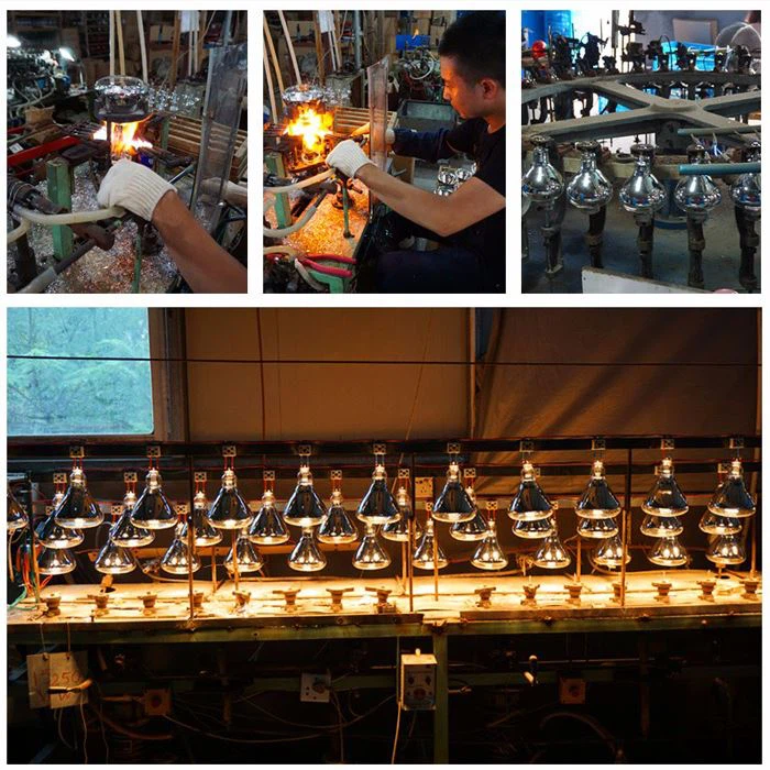 production line for infrared heat therapy lamp